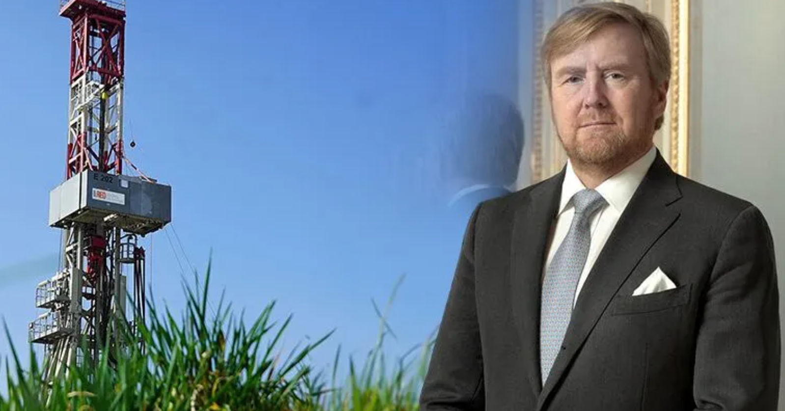 Koning bij AMS boring