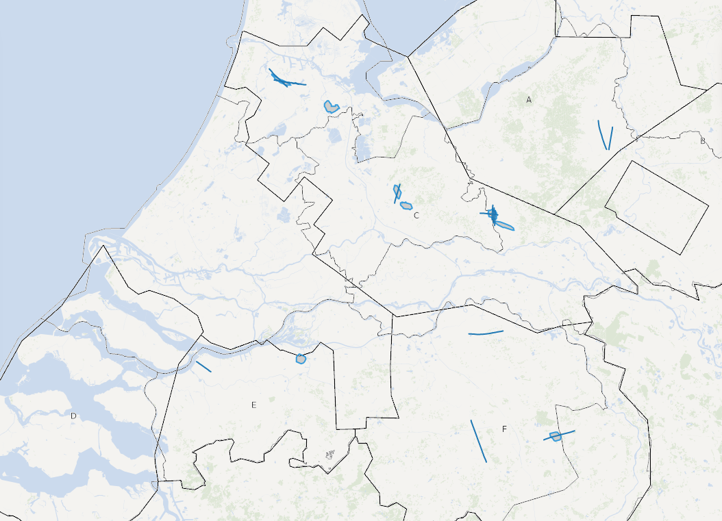 Afbeelding extra lijnen en cross spread en widelines